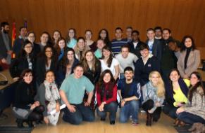 Acto de Bienvenida de los alumnos de Boston University