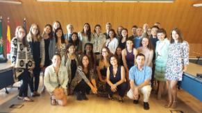 Acto de Bienvenida a los alumnos del Programa Internacional UAM-Boston, Curso 2015-16