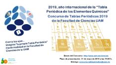 2019, año internacional de la “Tabla Periódica de los Elementos Químicos”