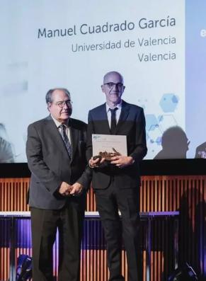 Manuel Cuadrado- García Dr. Profesor de Marketing de la Universidad de Valencia. ha recibido el premio al mejor docente universitario de España en los VI Premios Educa Abanca