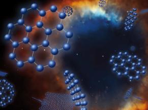 First possible detection of Graphene in Space