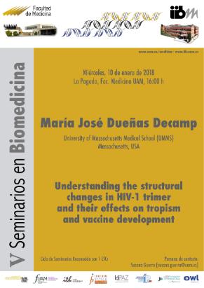 Cartel del Seminario: <i>Understanding the structural changes in HIV-1 trimer and their effects on tropism and vaccine development</i>