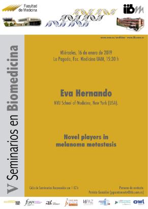 Cartel del Seminario: <i>Novel players in melanoma metastasis</i>