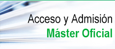 Acceso y Admisión - Másteres Oficiales. External Link. Open a new window