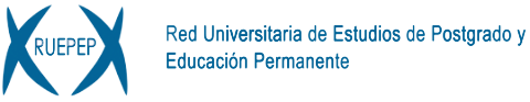 Banner RUEPEP (Red Universitaria de Estudios de Posgrado y Educación Permanente). Open a new window.