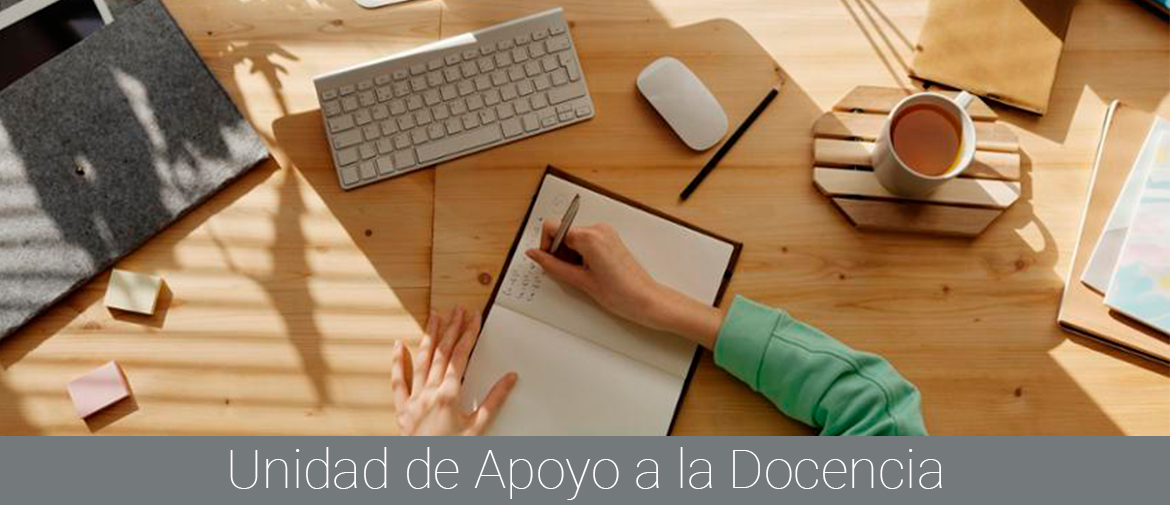 Banner de la Unidad de Apoyo a la Docencia. Open a new window.