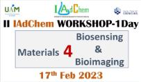 II workshop 1day sobre Materials for Biosensing & Bioimaging