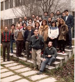 Miembros del Departamento en 1987