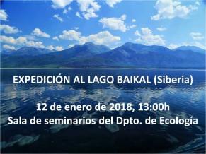 Seminario sobre la expedición al Lago Baikal de Anabel López-Archilla.