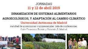 Jornadas Agroecológicas en la Universidad Autónoma de Madrid.
