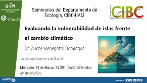 Seminario sobre la vulnerabilidad de islas frente al cambio climático.