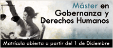 Web del Máster en Gobernanza y Derechos Humanos. Enlace externo. Abre en ventana nueva.