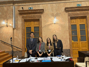 Un equipo de estudiantes de la Facultad se proclama subcampeón de la Final Regional de Brno de la ‘European Law Moot Court Competition’ 