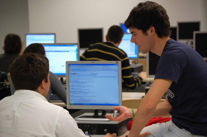 The computer labs stay open outside class time