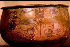 Vaso del Museo de Linares. Datable posiblemente dentro del s. III a.C.