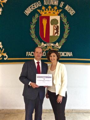 Francisco de Ascanio de la Vega, Premio Balmis 2015