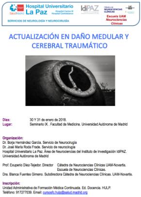 Cartel del curso de formación