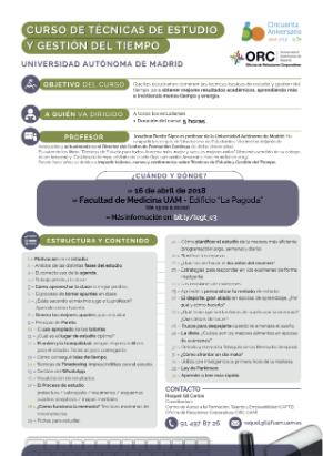 Cartel del curso