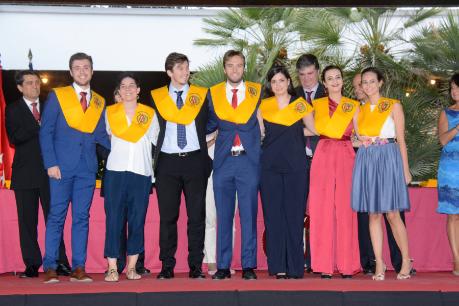 Acto de Graduación de la XLV Promoción de Graduados en Medicina