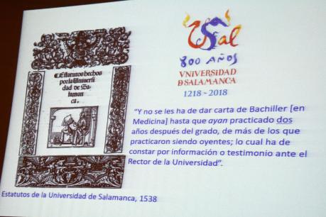 1ª Lección conmemorativa José María Segovia de Arana: «Un brevísimo viaje por el oficio de médico en el siglo XXI». Prof. Francisco Javier Laso Guzmán.