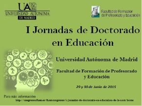 I Jornadas de Doctorado en Educación