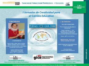 IJornadas de Creatividad para el Cambio Educativo