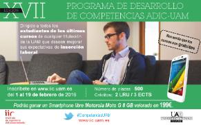 Programa de Desarrollo de Competencias UAM-IIC 2016