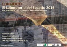 Concierto: El Laboratorio del Espacio 2016