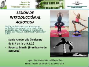 Sesión de introducción al Acroyoga