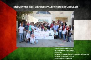 Encuentro con jóvenes palestinos-as refugiados-as