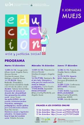 II Jornadas MUEJS: Educación, arte y justicia social