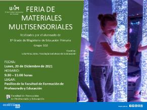 Feria de materiales multisensoriales