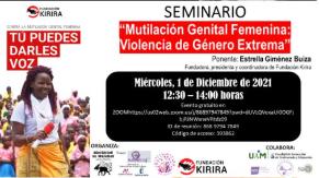 SEMINARIO. MUTILACIÓN GENITAL