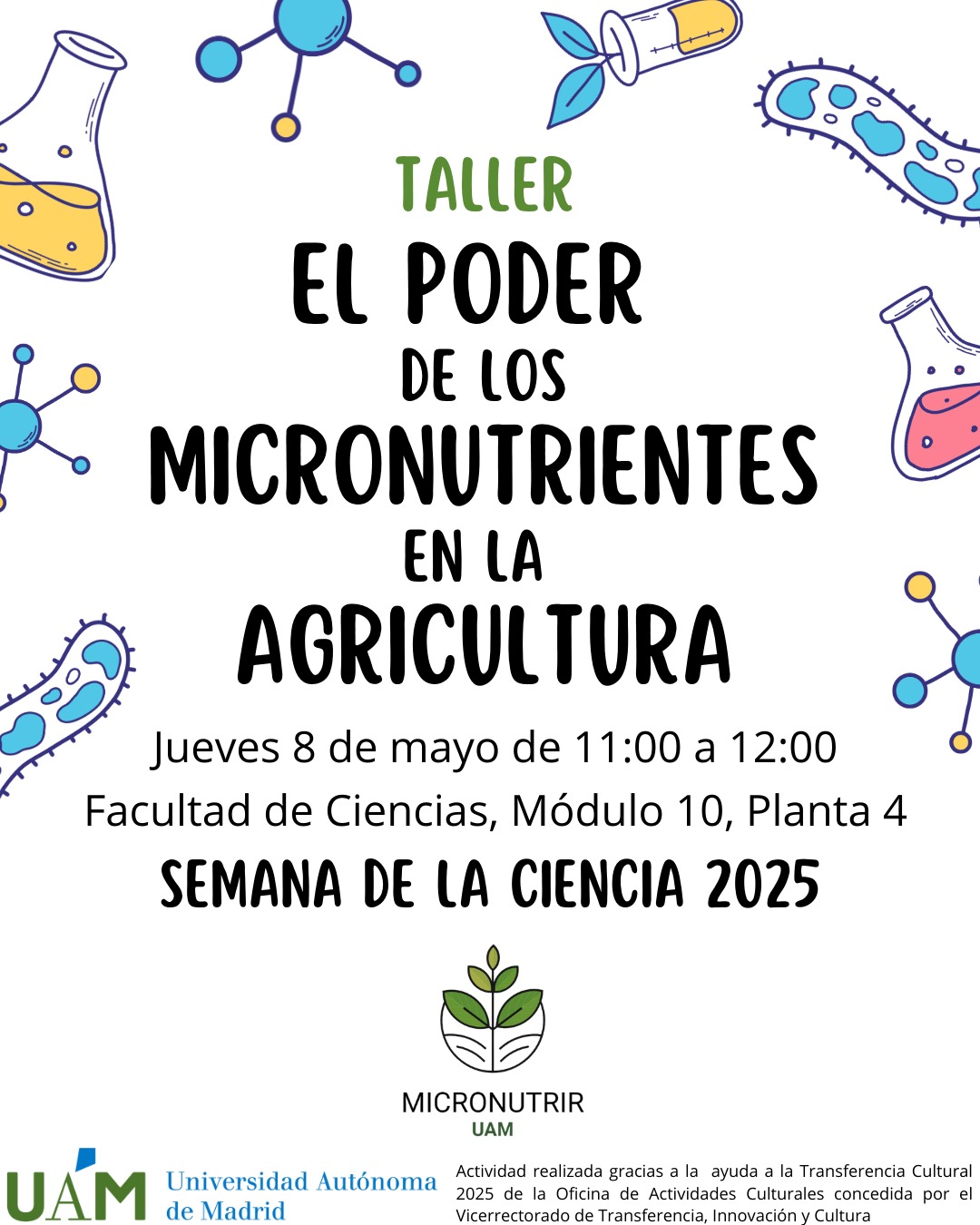 Cartel del taller 