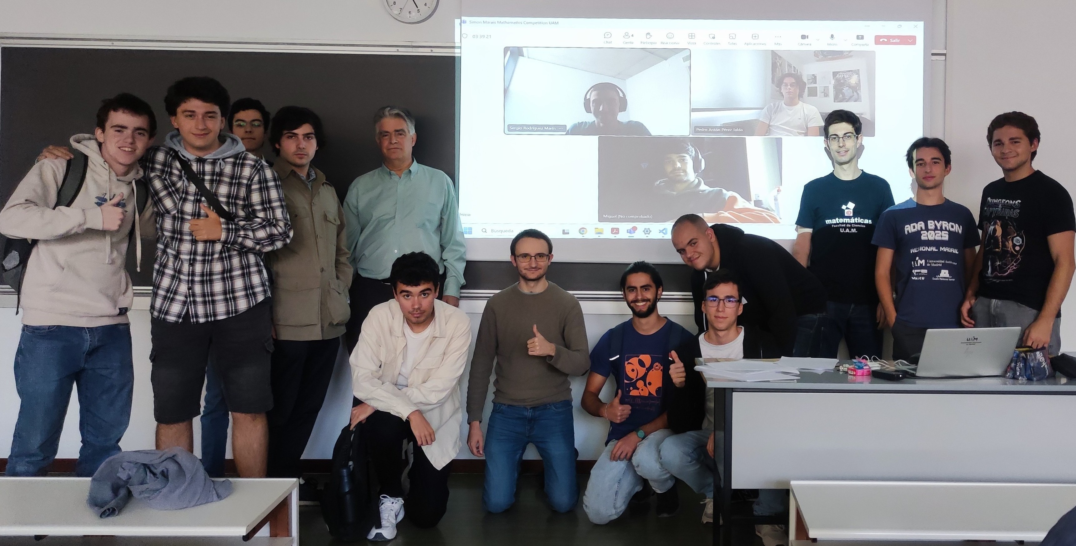 Participantes Competición Simon Marais 2025
