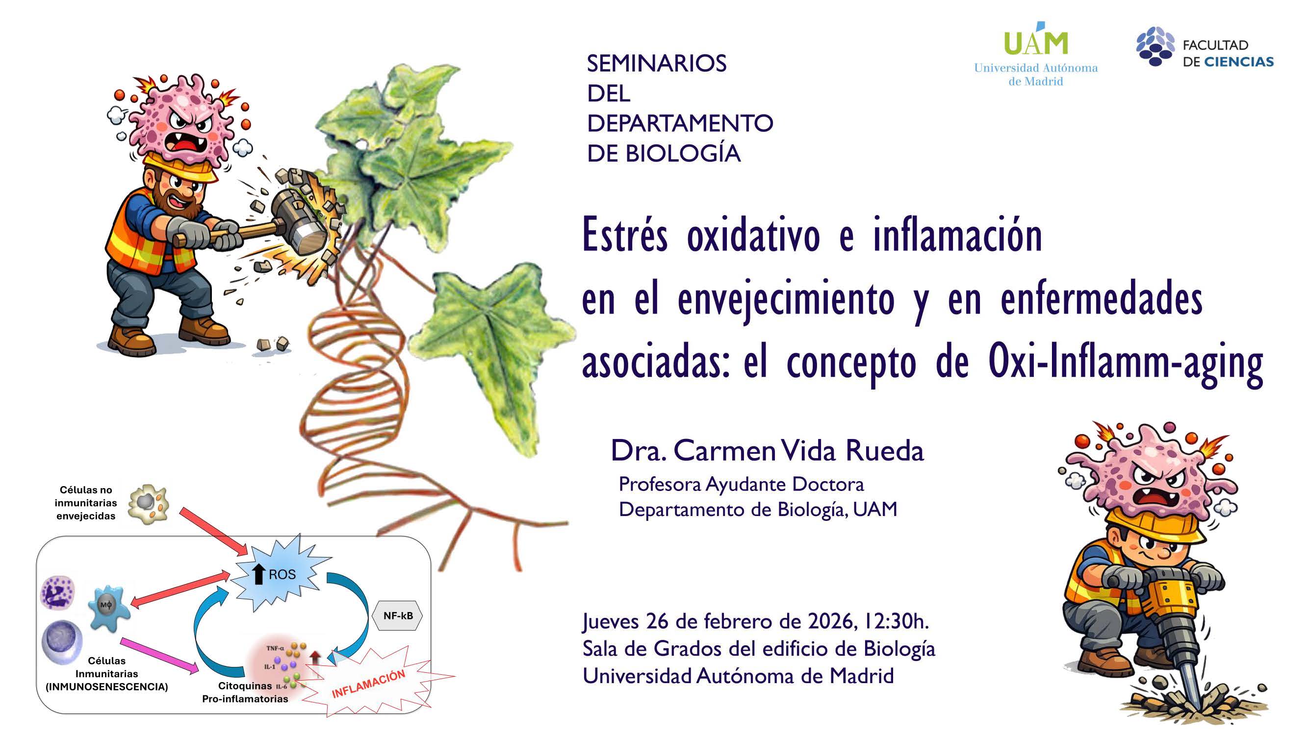 Cartel del Seminario de Carmen Vida