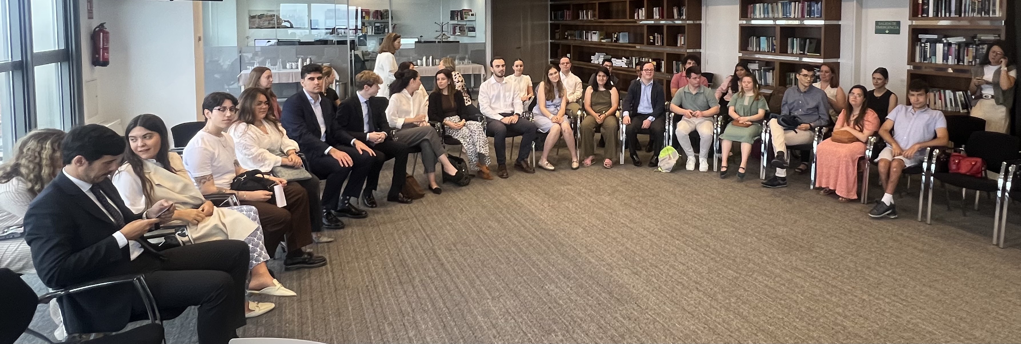 foto de un evento de la Clínica jurídica