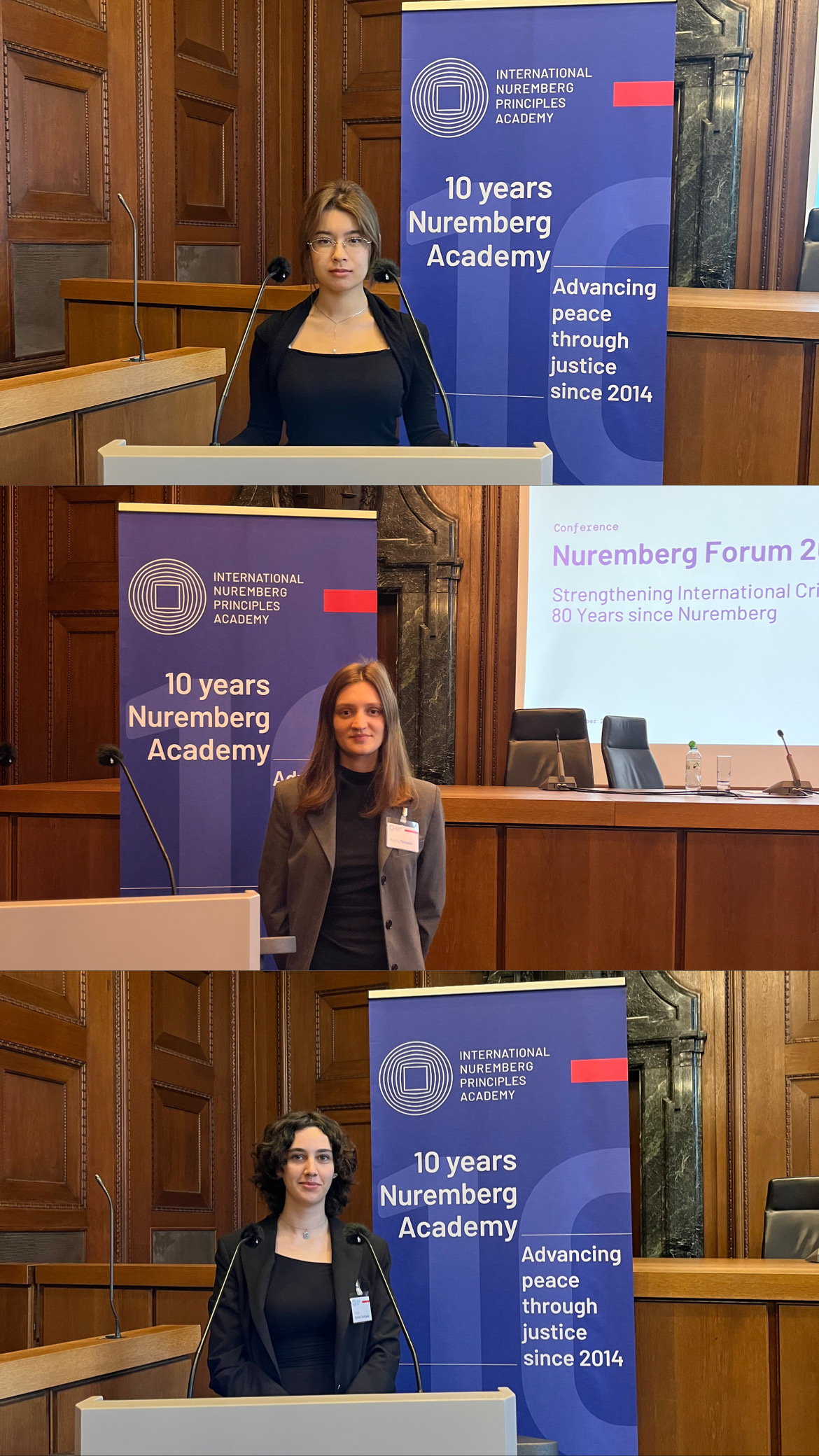 Foto participación en el Nuremberg Forum 2025