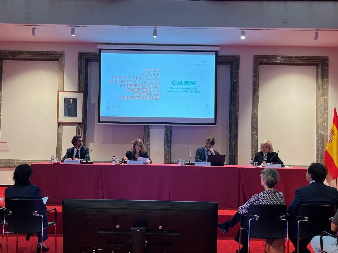 Foto del coloquio sobre los Informes CIJA-UAM