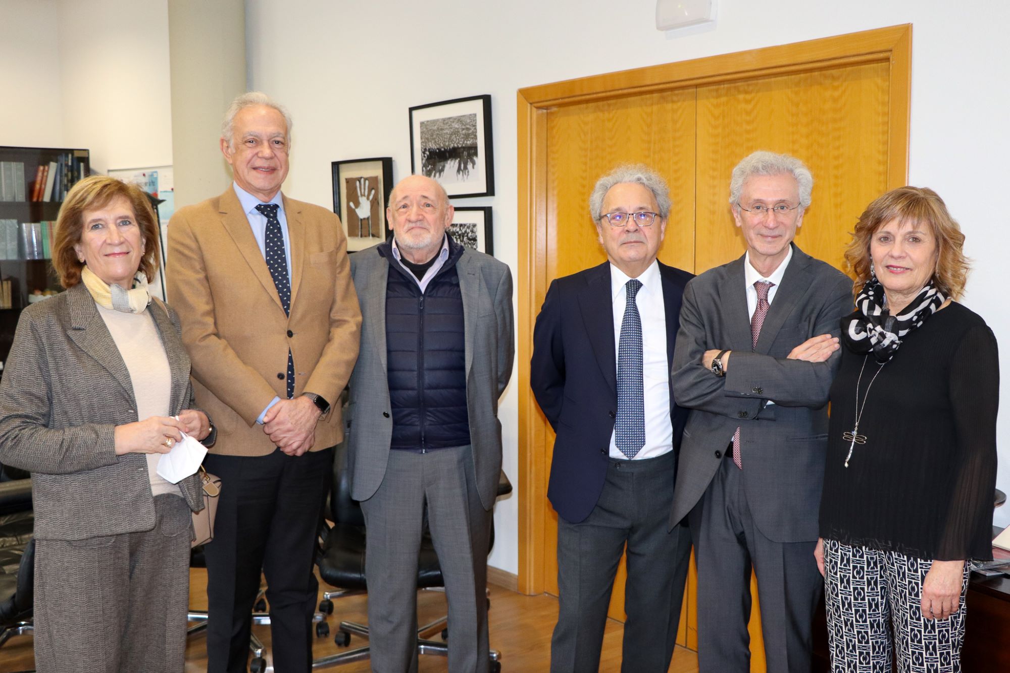 Foto del acto de homenaje al personal jubilado de la Facultad de Derecho