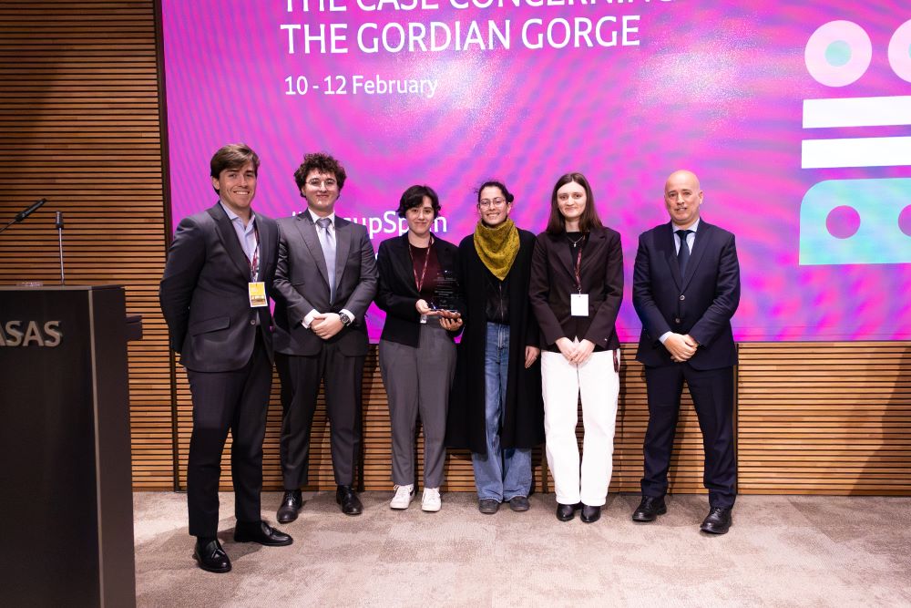 Foto del equipo de la UAM en la Jessup International Law Moot Court Competition