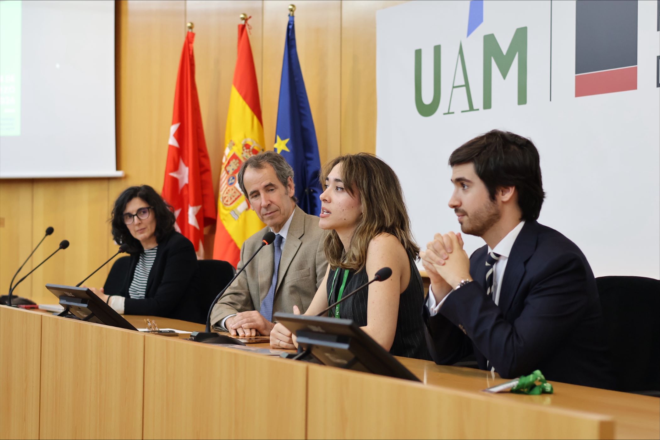 Foto del debate del IV Torneo Académico Escolar UAM