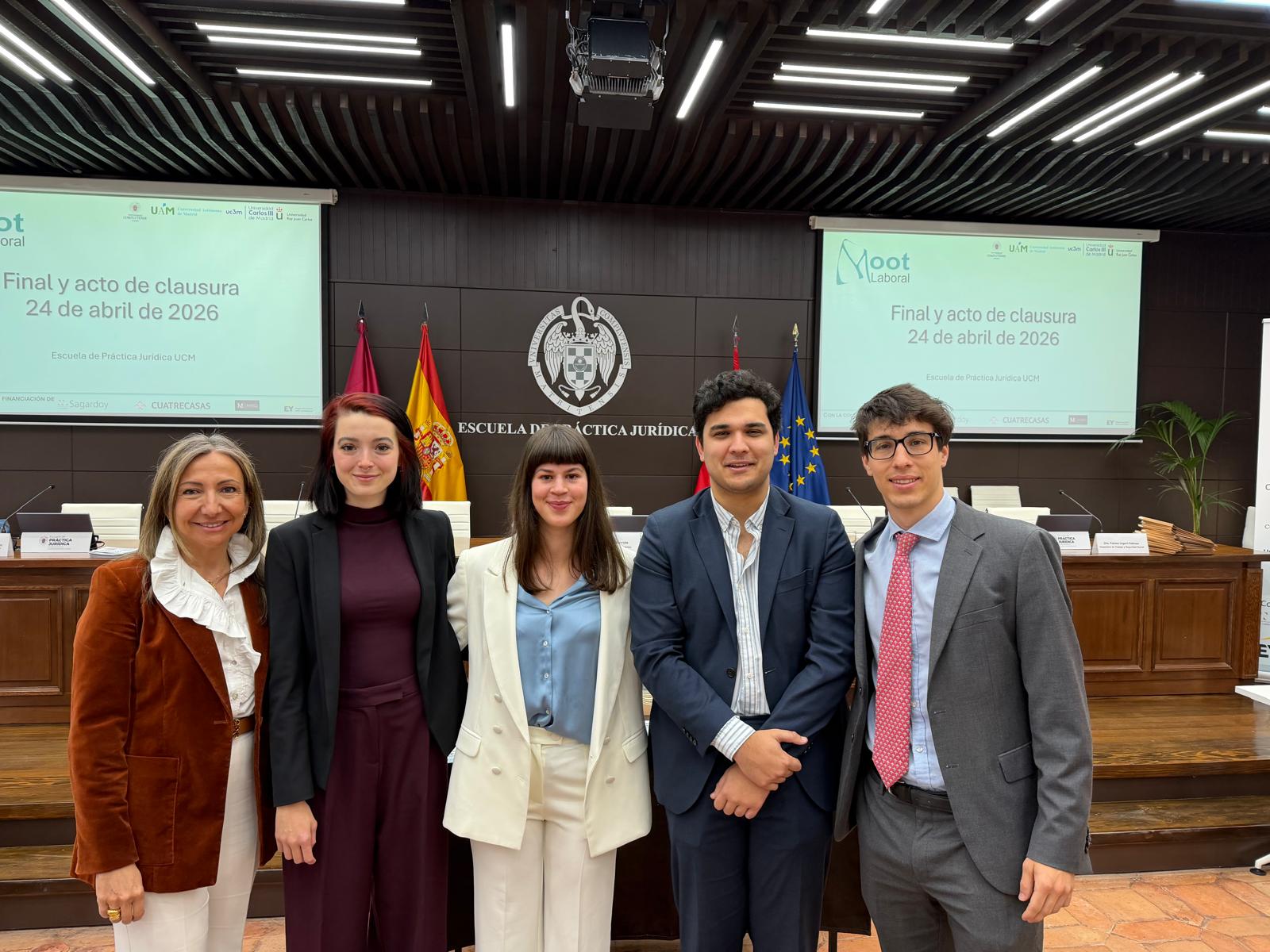 Triunfo de la UAM en el I Moot Court de Derecho Laboral