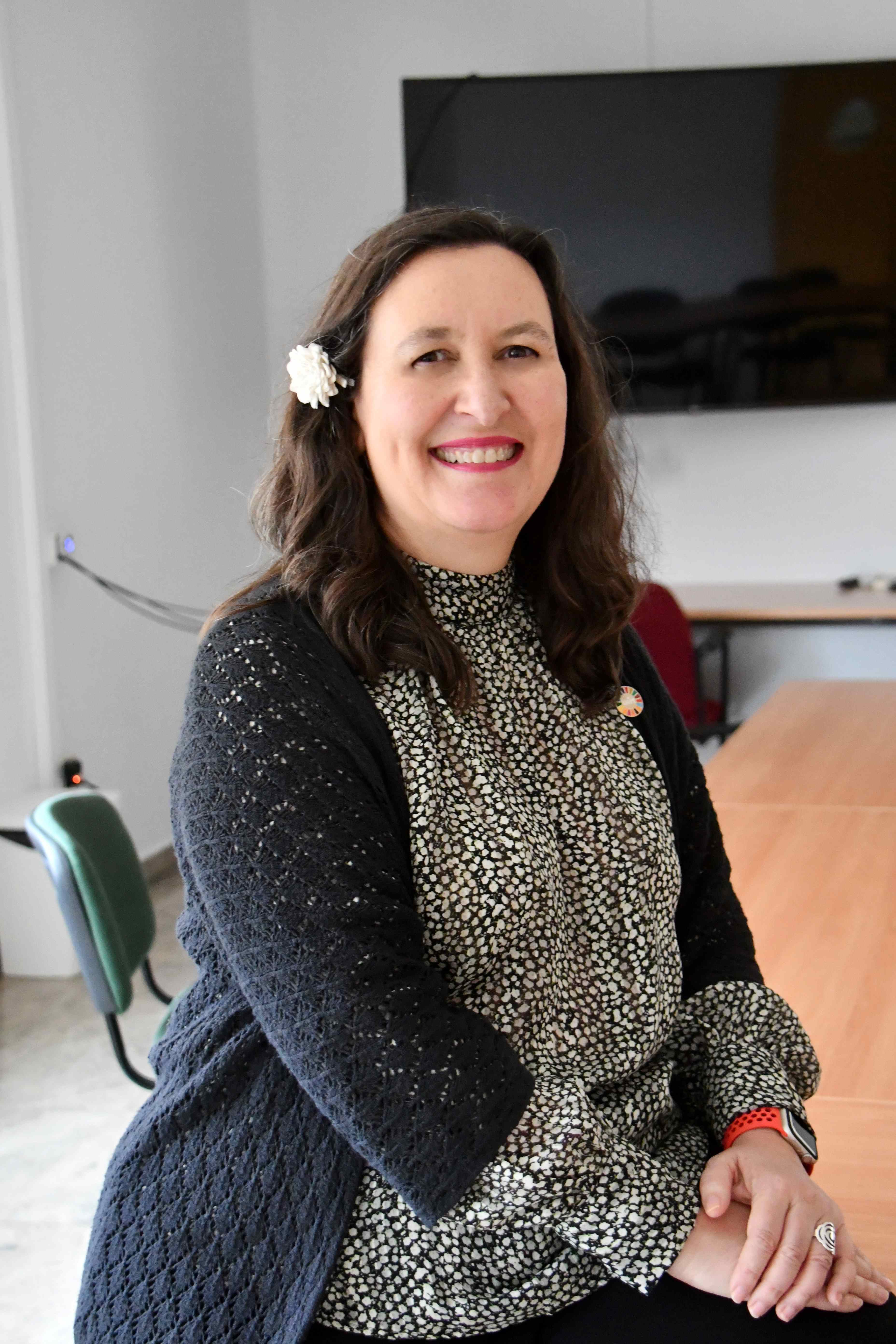 Foto profesora Laura Pérez Ortiz