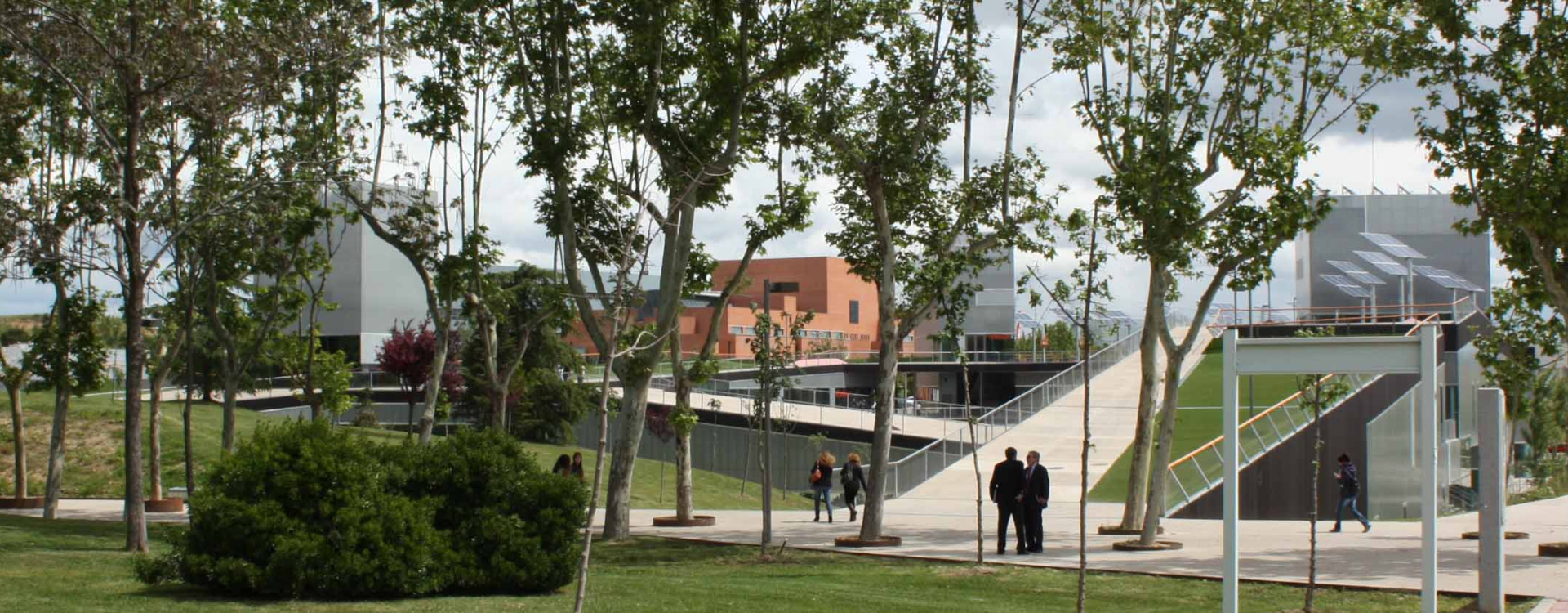 Vista parte superior Plaza mayor UAM