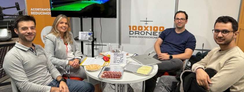 Colaboracion EPS-UAM con 100x100 Drones