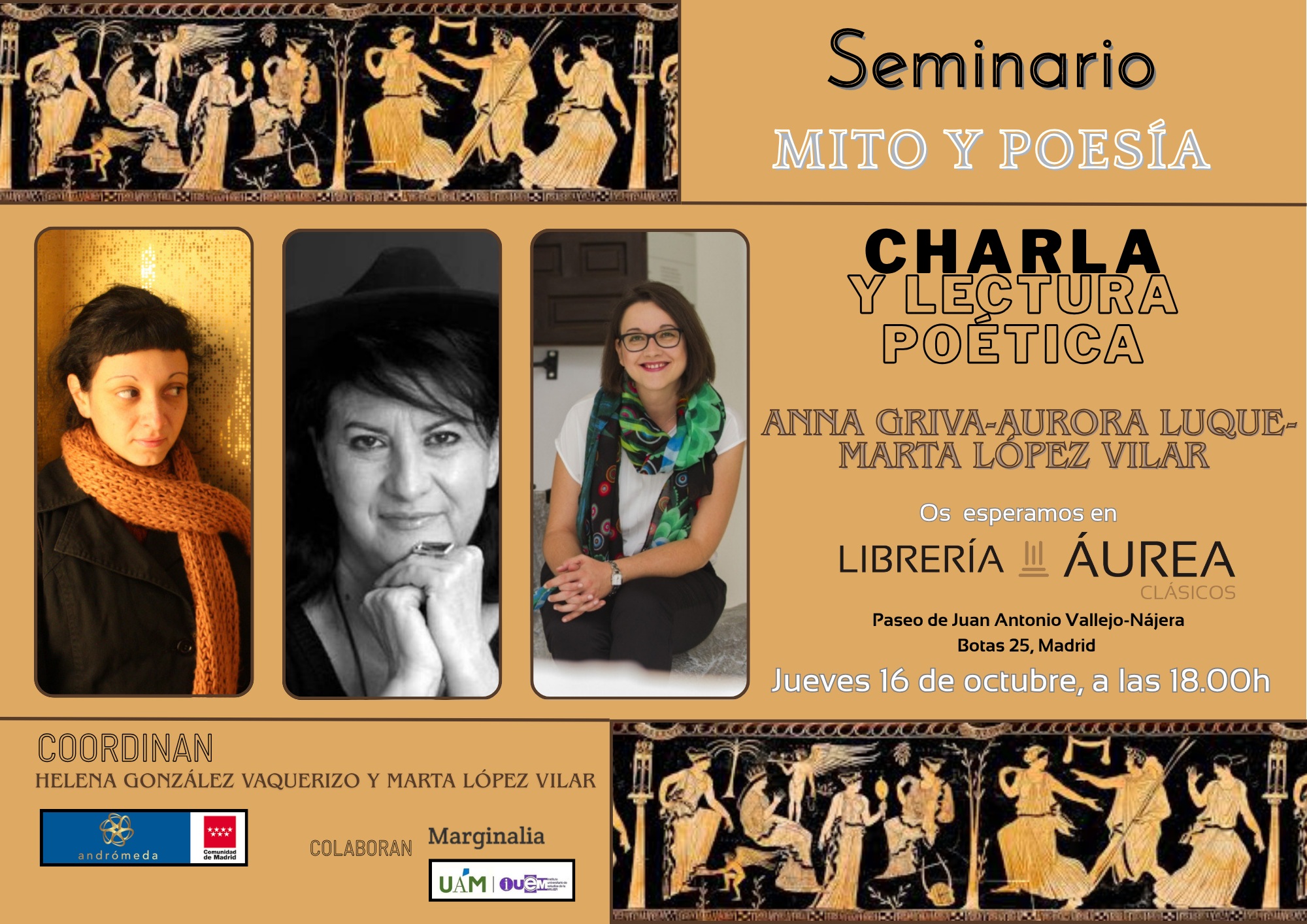 Cartel Seminario Mito y Poesía