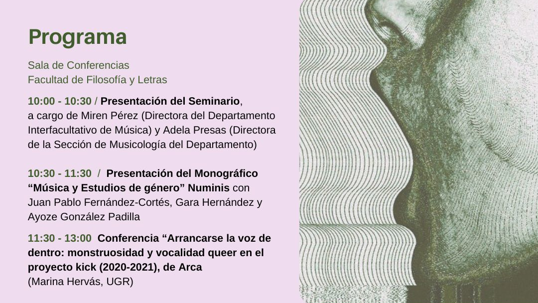  II Seminario Permanente de Música y Género, bajo el título “Reescribir el Género”