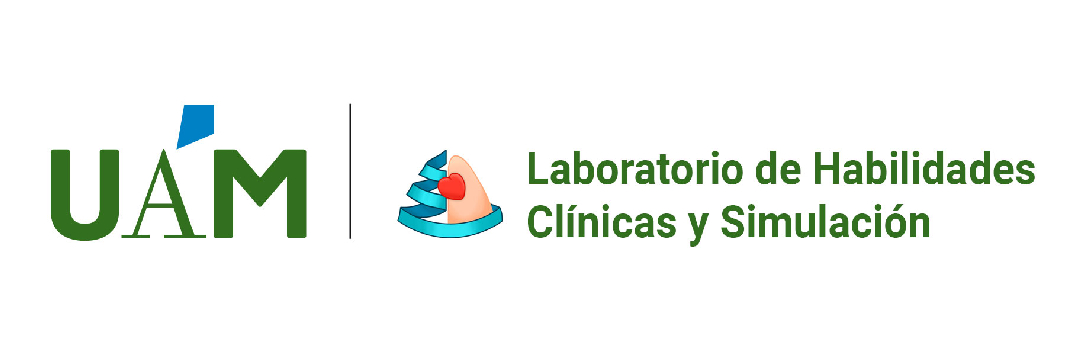 Logo de convivencia UAM-Laboratorio de Habilidades Clínicas y Simulación (LHACyS)