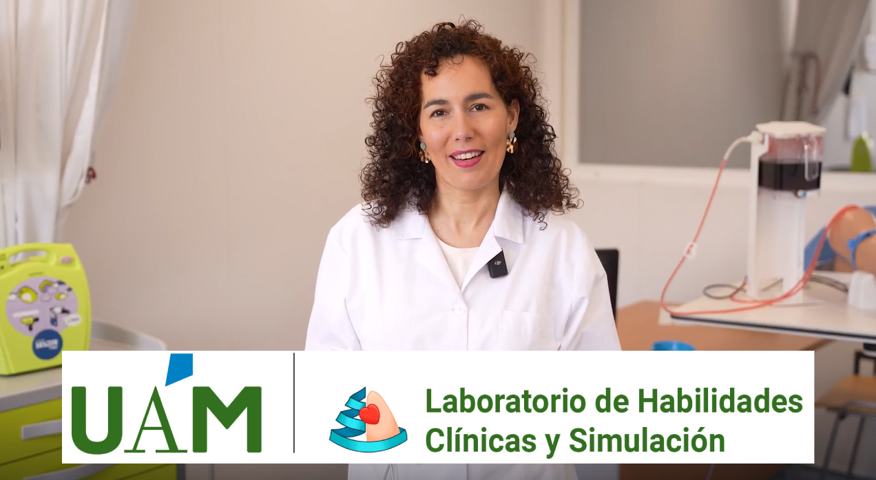 Logo de convivencia UAM-Laboratorio de Habilidades Clínicas y Simulación (LHACyS)